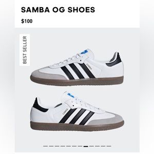 Adidas Samba | Cloud White / Core Black / Clear Granite
